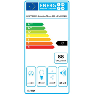 Hotte encastrable FALMEC GRUPPO3331