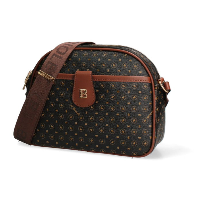 Borsa a tracolla da donna - Modello Eolanda - 100% poliuretano - 27.0 x 20.0 x 9.0 cm