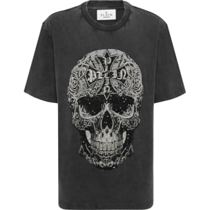 PHILIPP PLEIN T-Shirt Round Neck Ss SKULL