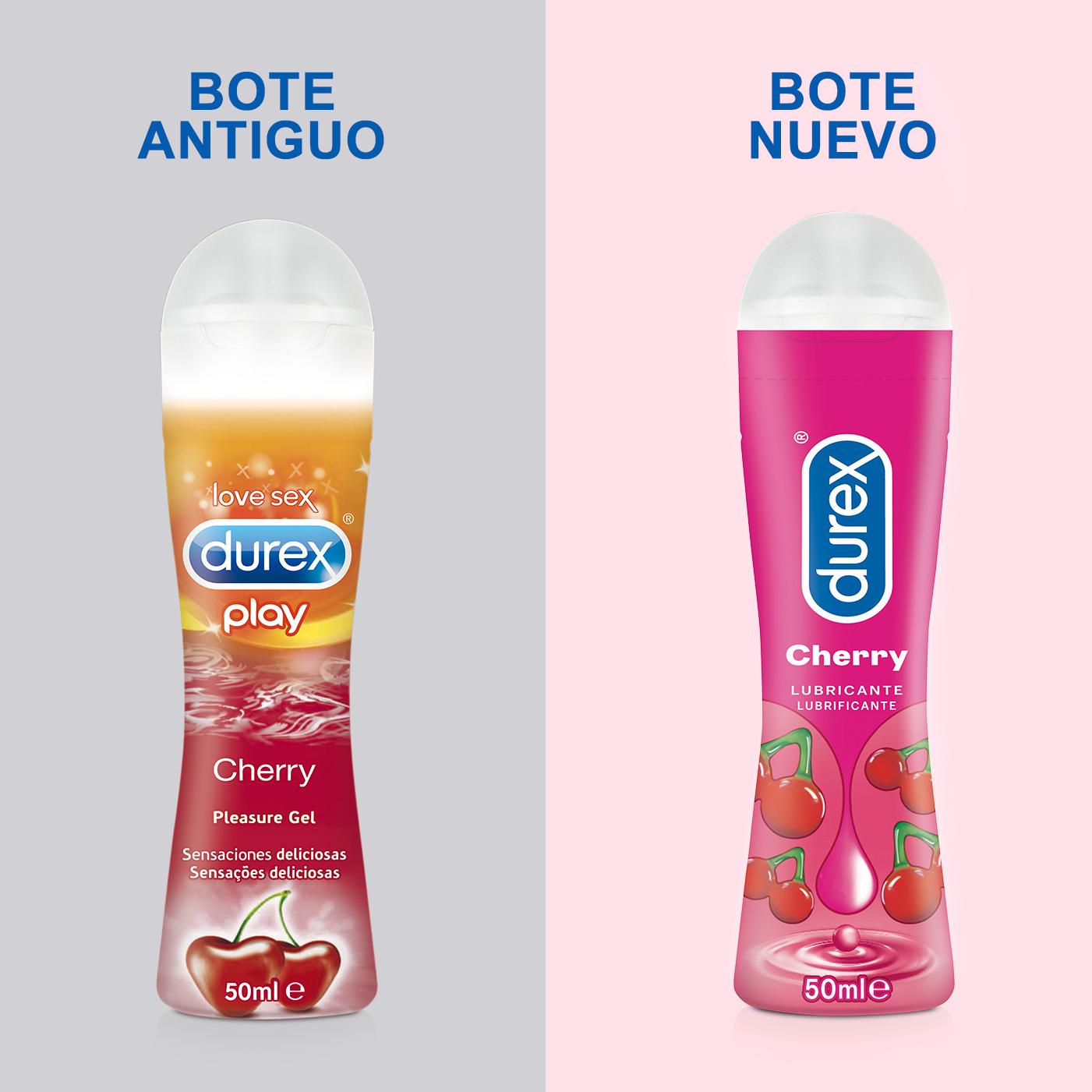 LUBRICANTE CON SABOR A CEREZA - BASE ACUOSA - 50 ML