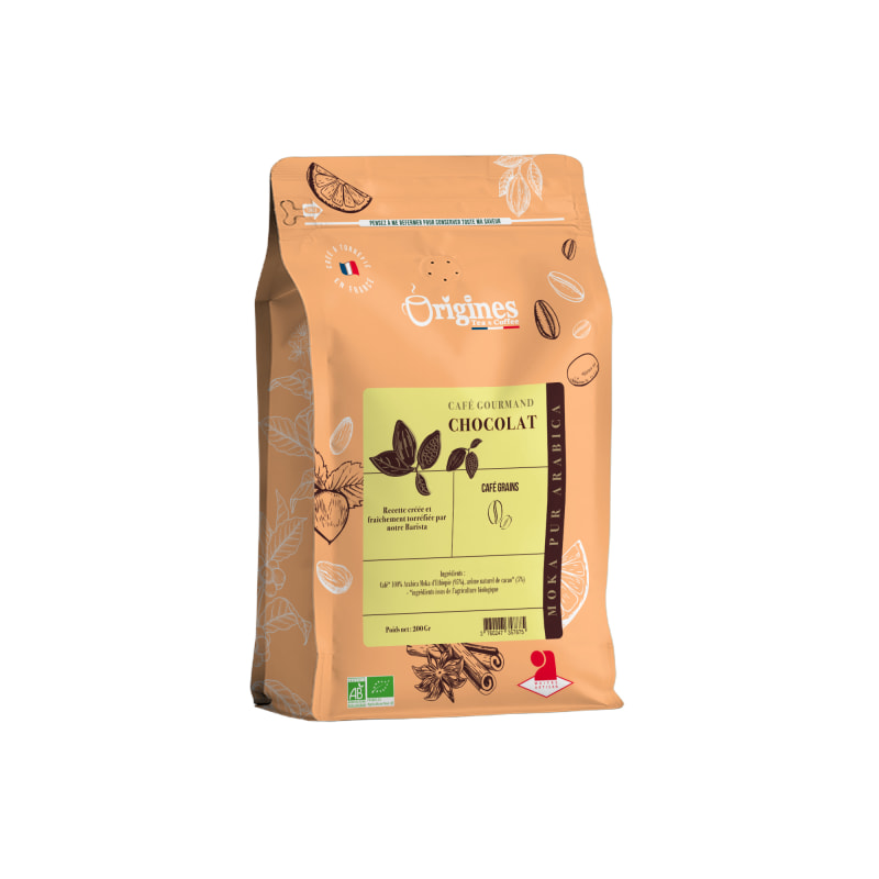 Café Gourmand Bio Chocolat - Bean To Bar - Grain 200g