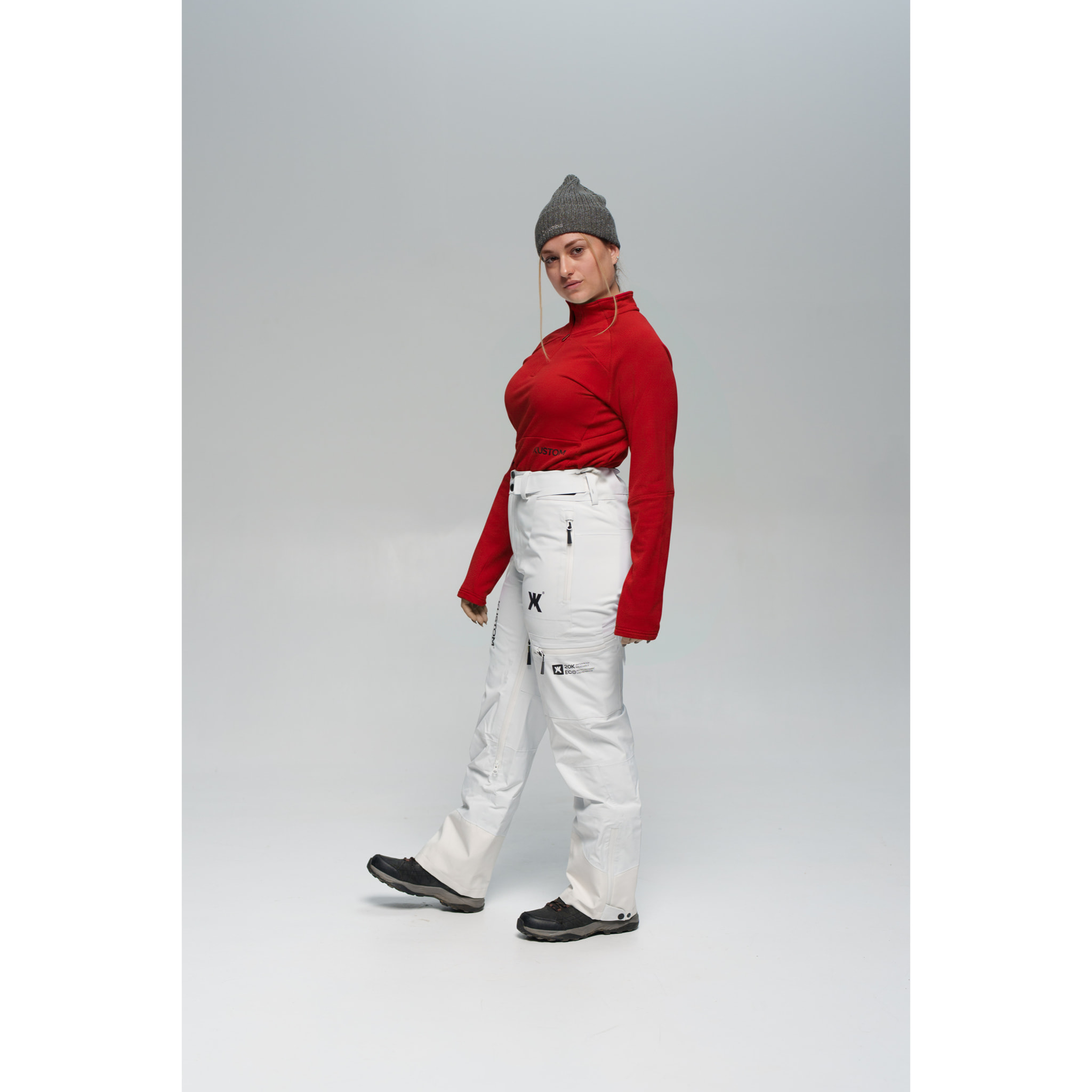 Maglietta termica rossa AXIS KUSTOM DONNA