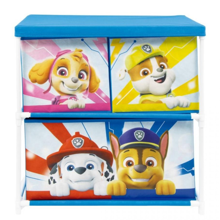 Paw Patrol Scaffale Portagiochi in metallo