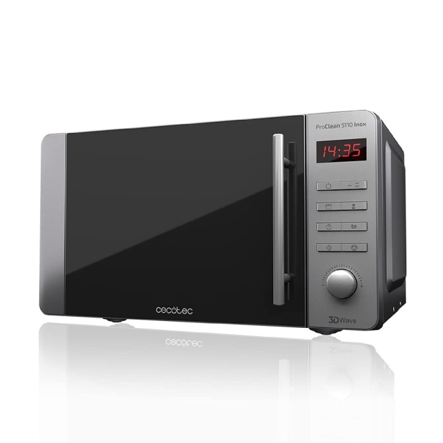 Cecotec Micro-ondes de 20 L avec grill ProClean 5110 Inox