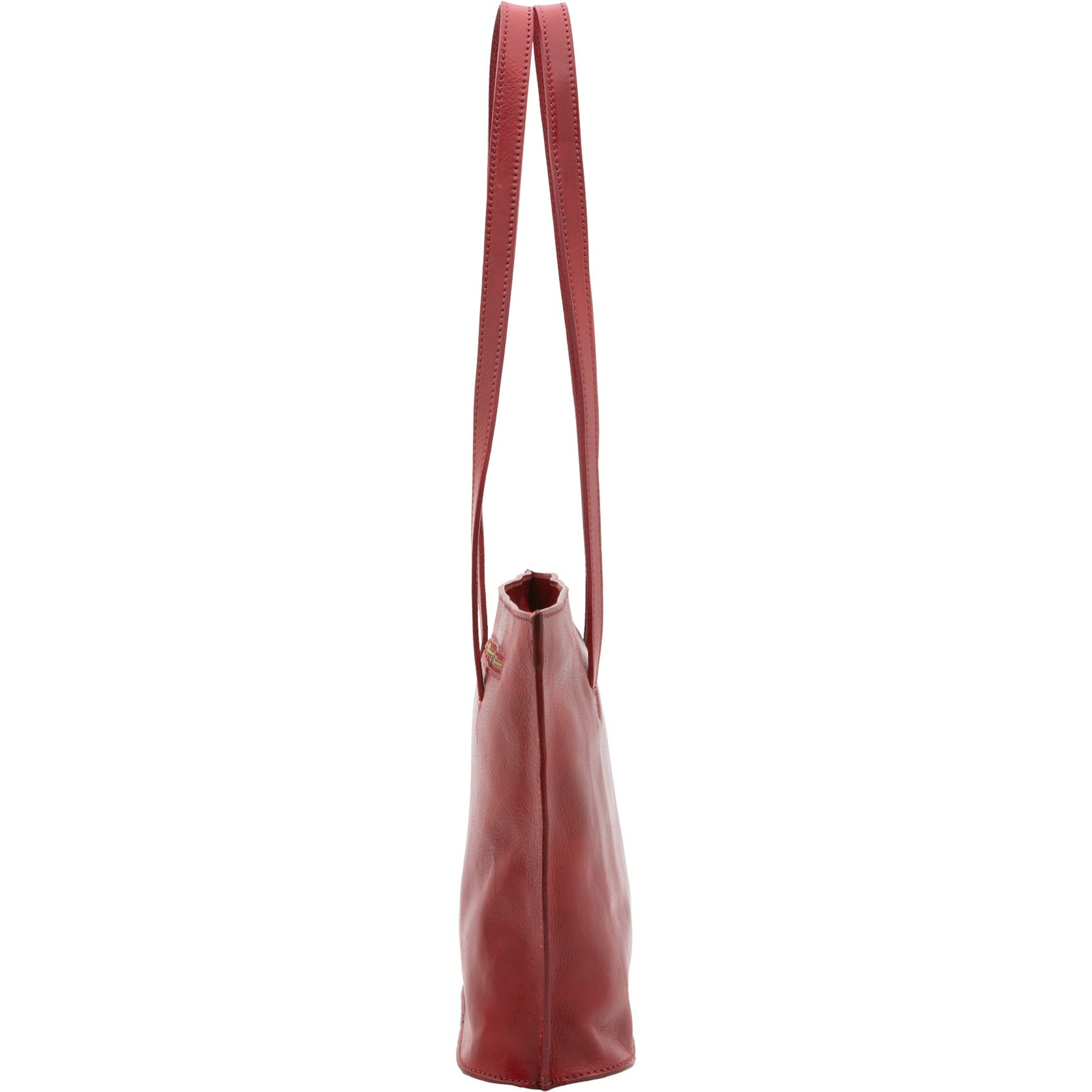 Borsa a spalla da donna - Modello False - 100% pelle - 27.0 x 38.5 x 10.0 cm