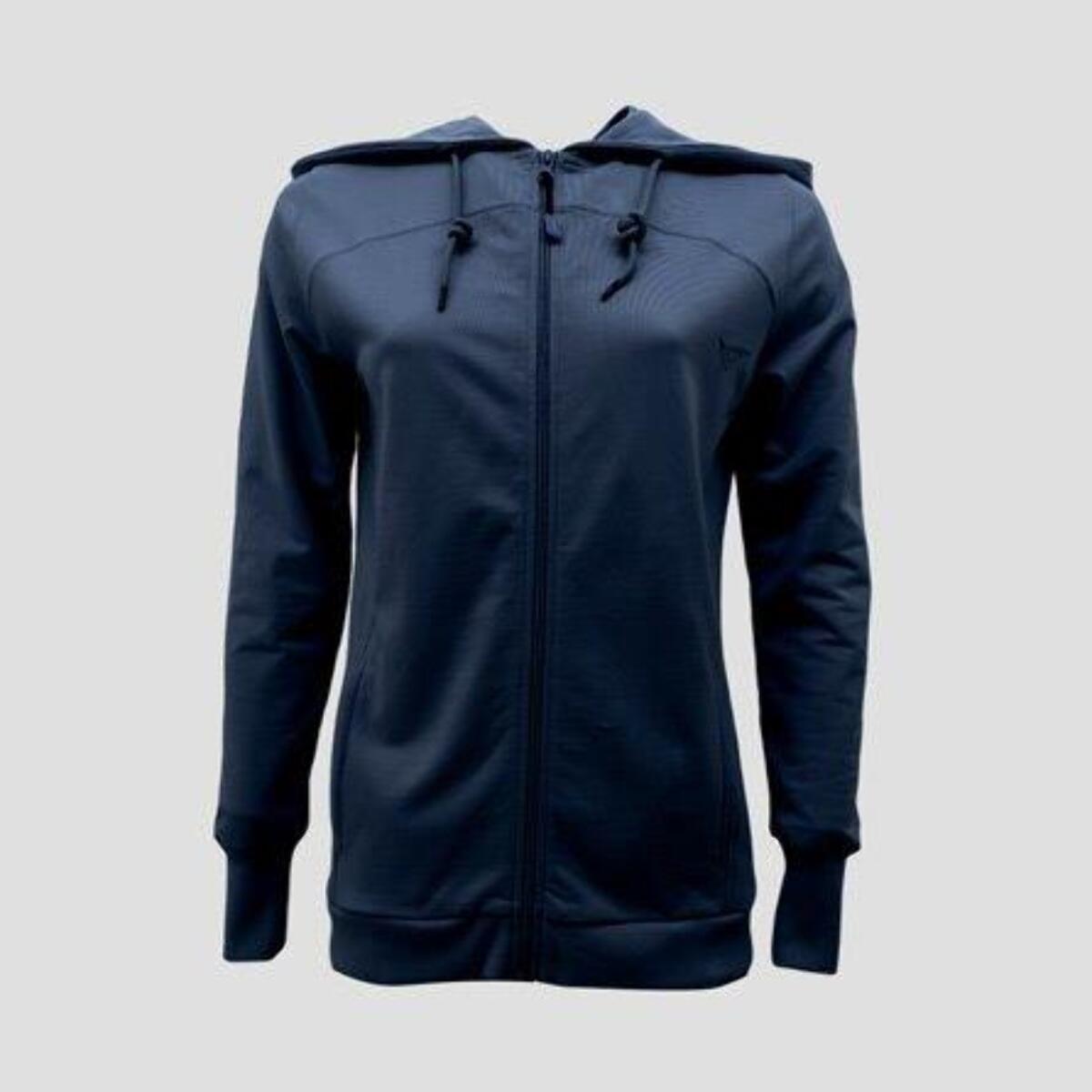 Giacca da training oversize con cappuccio blu