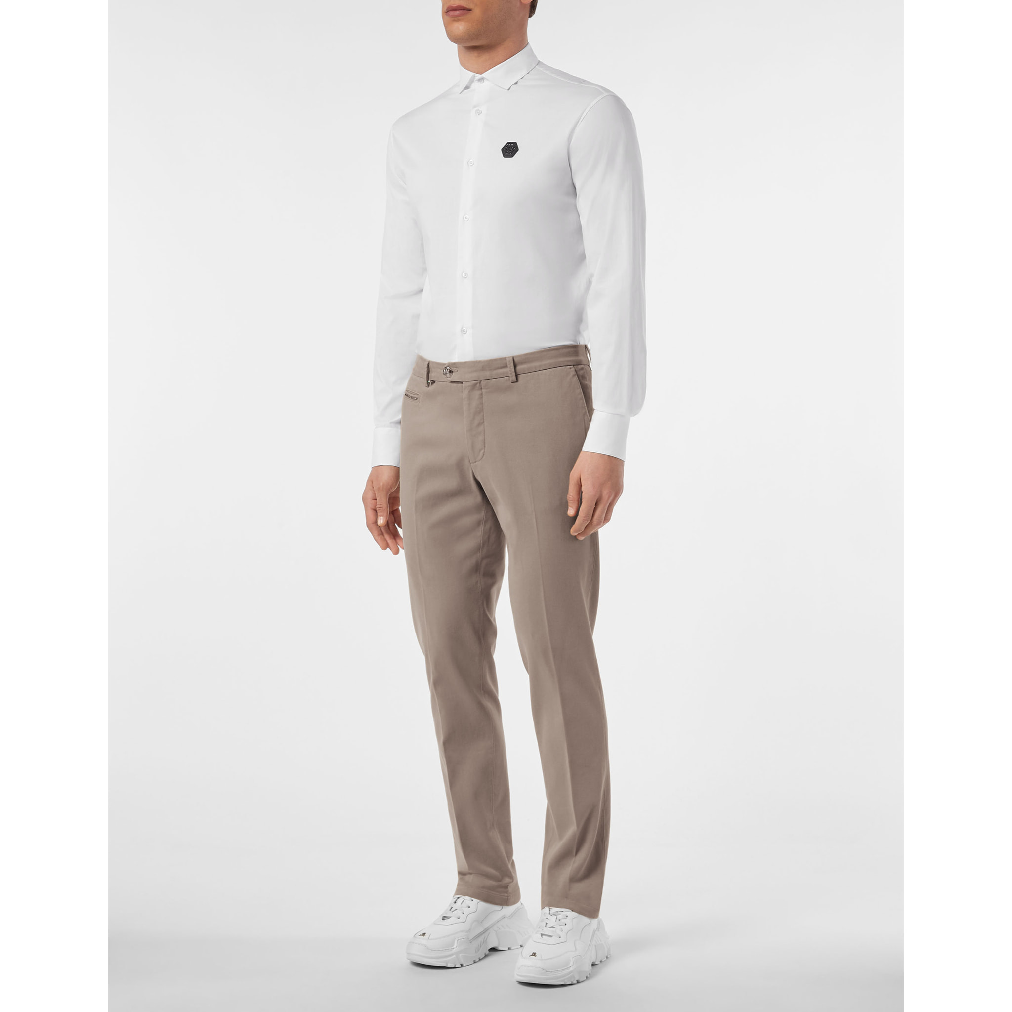 PHILIPP PLEIN Long Trousers Statement