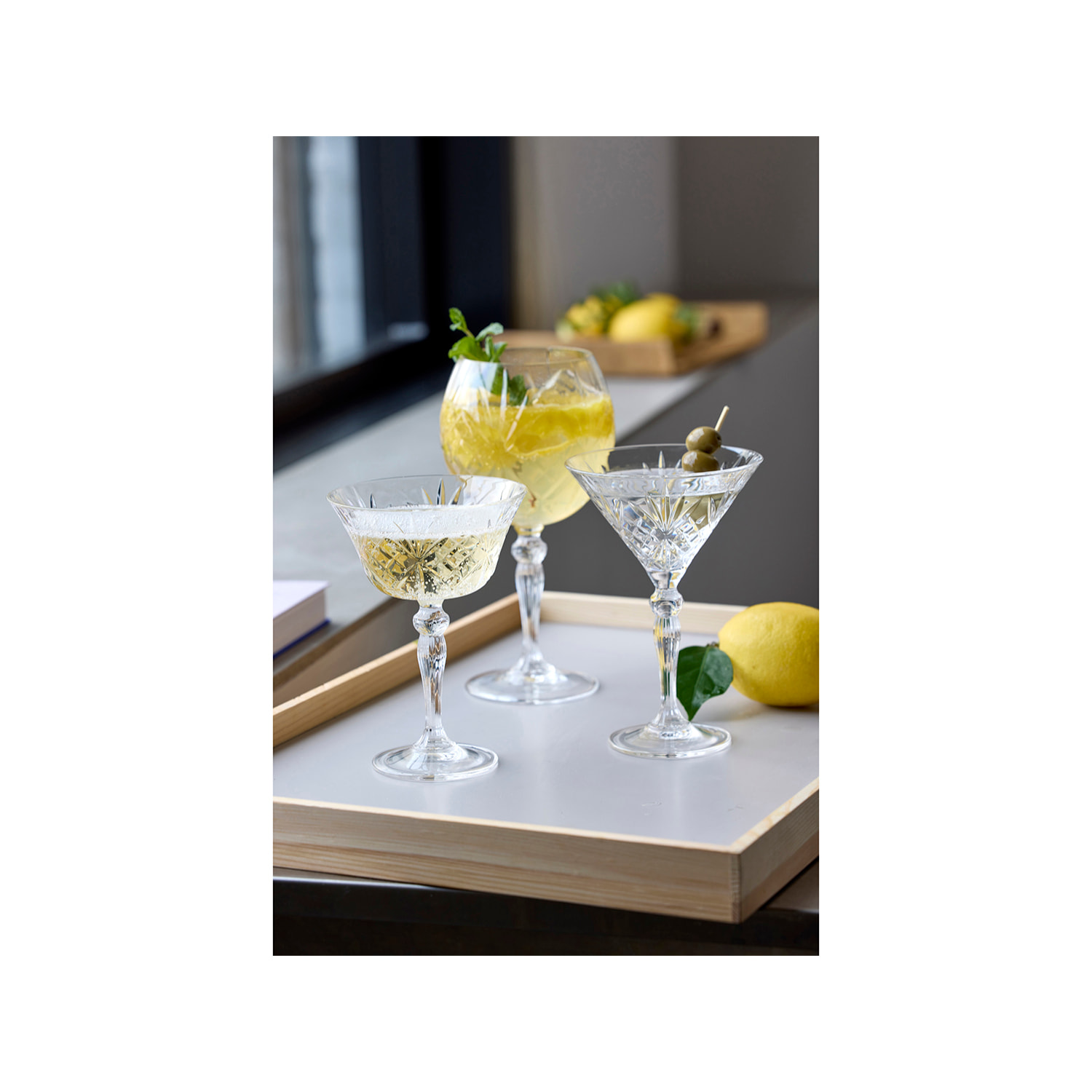 Set de 4 verres à gin tonic Melodia 65 cl