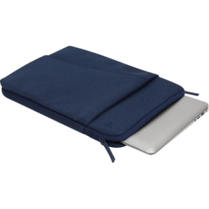 Housse ADEQWAT Pocket sleeve 13-14  bleu chiné