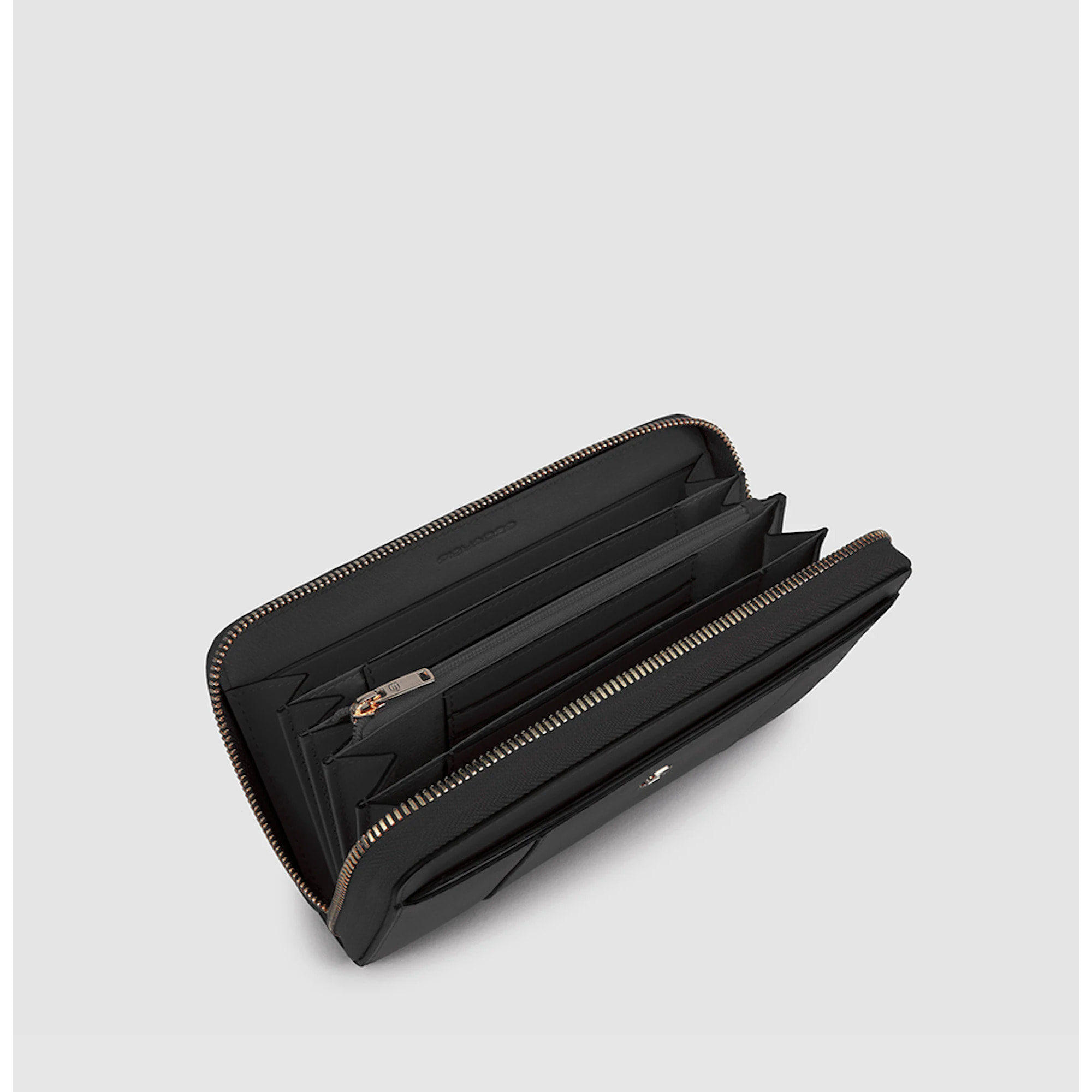 Piquadro Portafogli grande zip-around