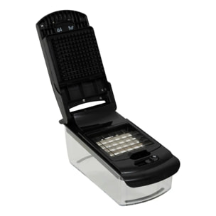 Mandoline Silver pro noir 2 lames