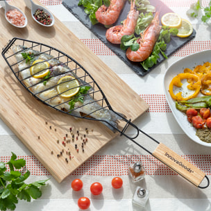 Grille de Barbecue pour Poissons Fisket InnovaGoods