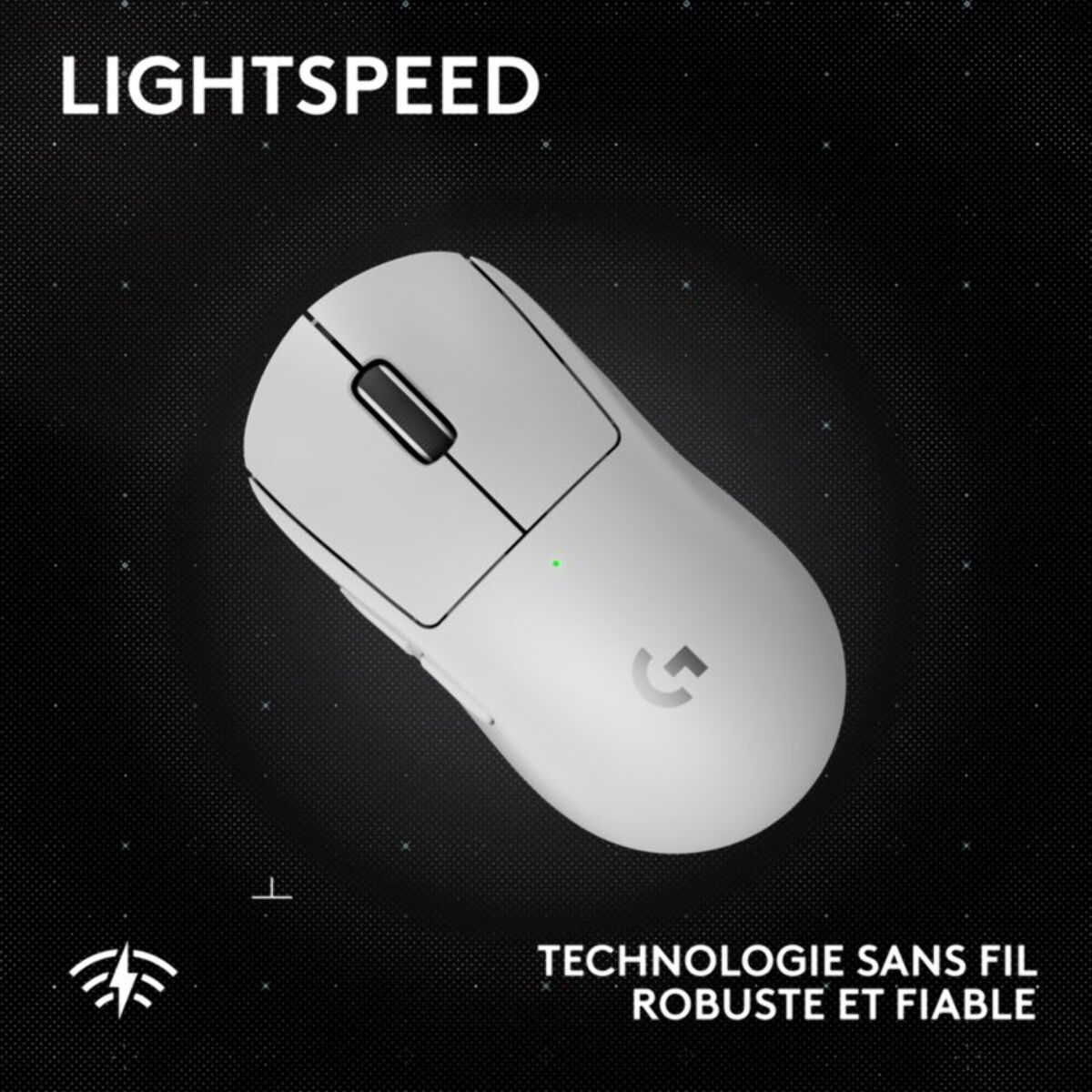 Souris Gamer Sans Fil LOGITECH Pro X Superlight 2 SE Blanche