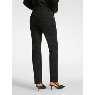 Elena Mirò - Jeans Monogram neri - Nero