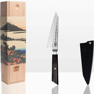 Couteau Universel Petty Bunka | Lame 135 mm | Acier Inoxydable | Lame Japonaise 440C
