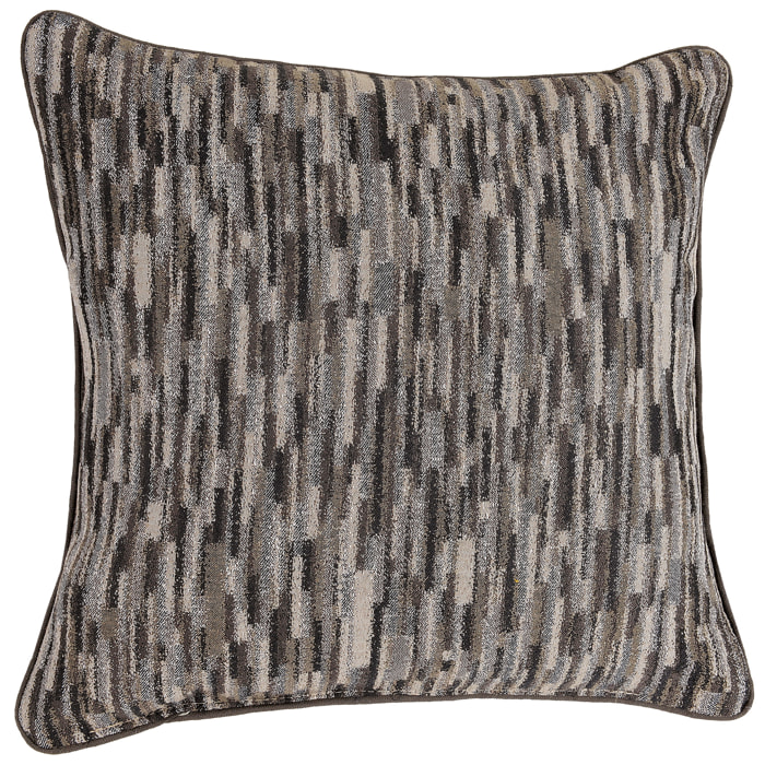 Coussin  - Effet Moucheté - Gris