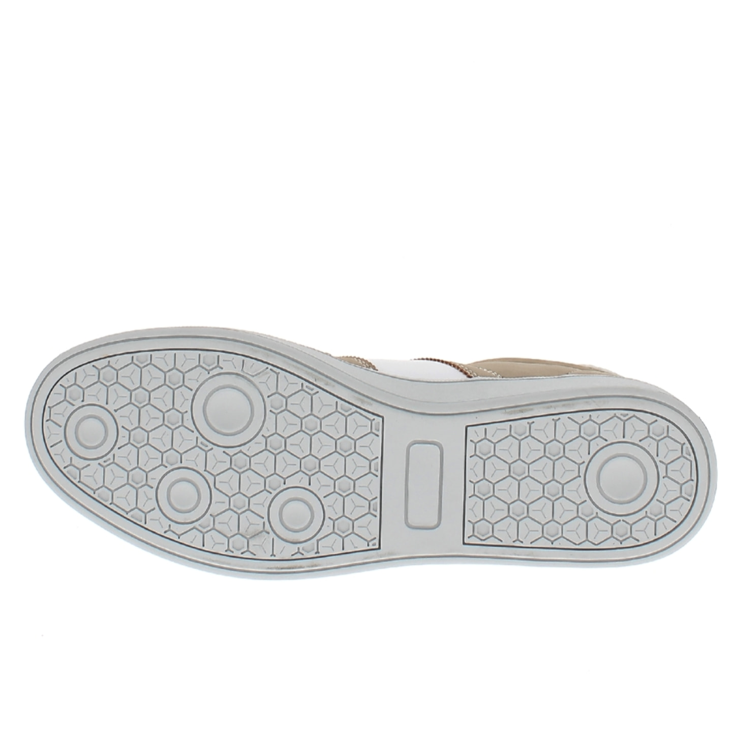 Armata di Mare Scarpe Uomo Sneakers Casual Stringate Basse con Soletta Rimovibile in Memory Foam AMU S25L711 Beige