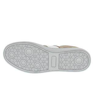 Armata di Mare Scarpe Uomo Sneakers Casual Stringate Basse con Soletta Rimovibile in Memory Foam AMU S25L711 Beige