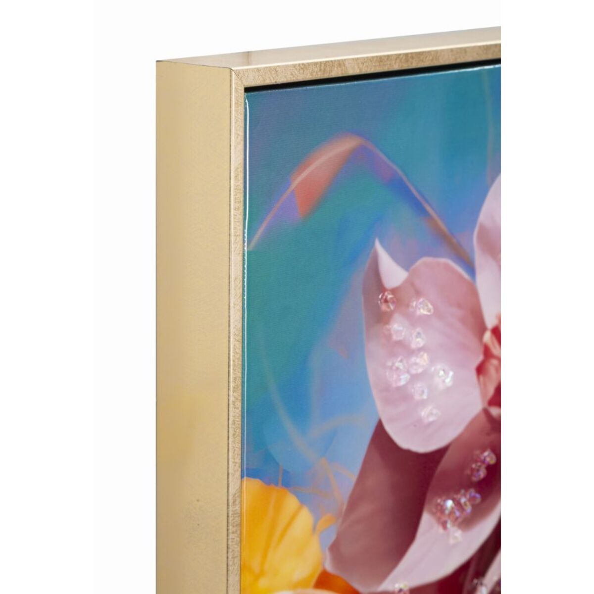 DIPINTO SU TELA LACCATO MARTY C/CORNICE -B- CM 62X4X92