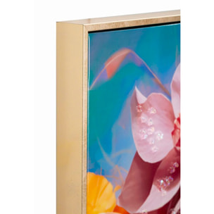 DIPINTO SU TELA LACCATO MARTY C/CORNICE -B- CM 62X4X92