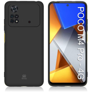 Coque IBROZ Xiaomi Poco M4 Pro 4G Silicone Noir