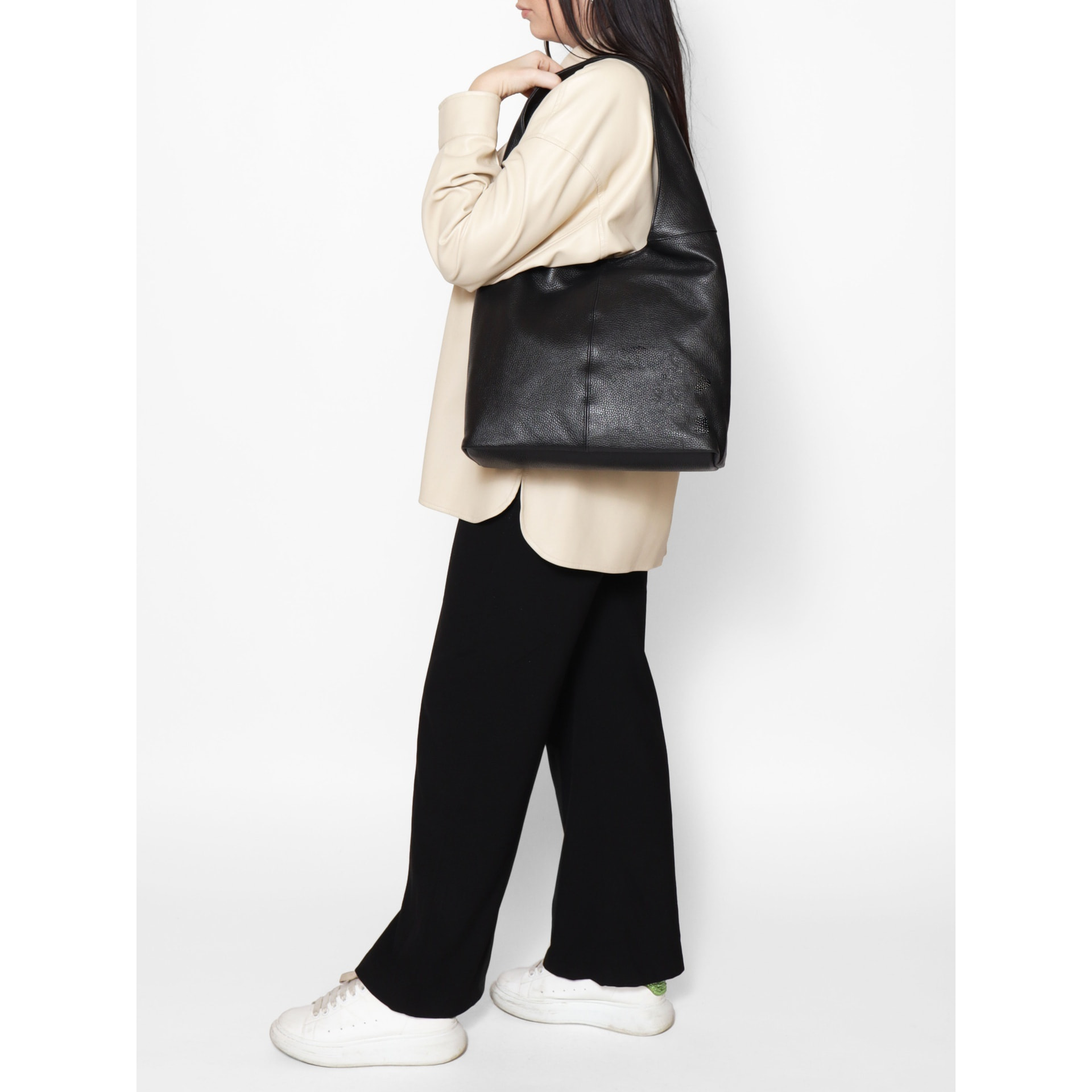 Borsa a mano da donna - Modello Aria - 100% pelle - 39.0 x 55.0 x 13.0 cm