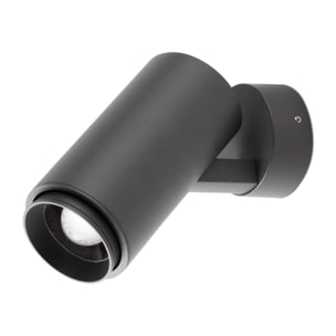 PLOM LED Lámpara proyector gris oscuro