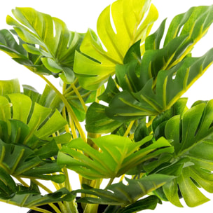 Plante artificielle pot ciment H30cm