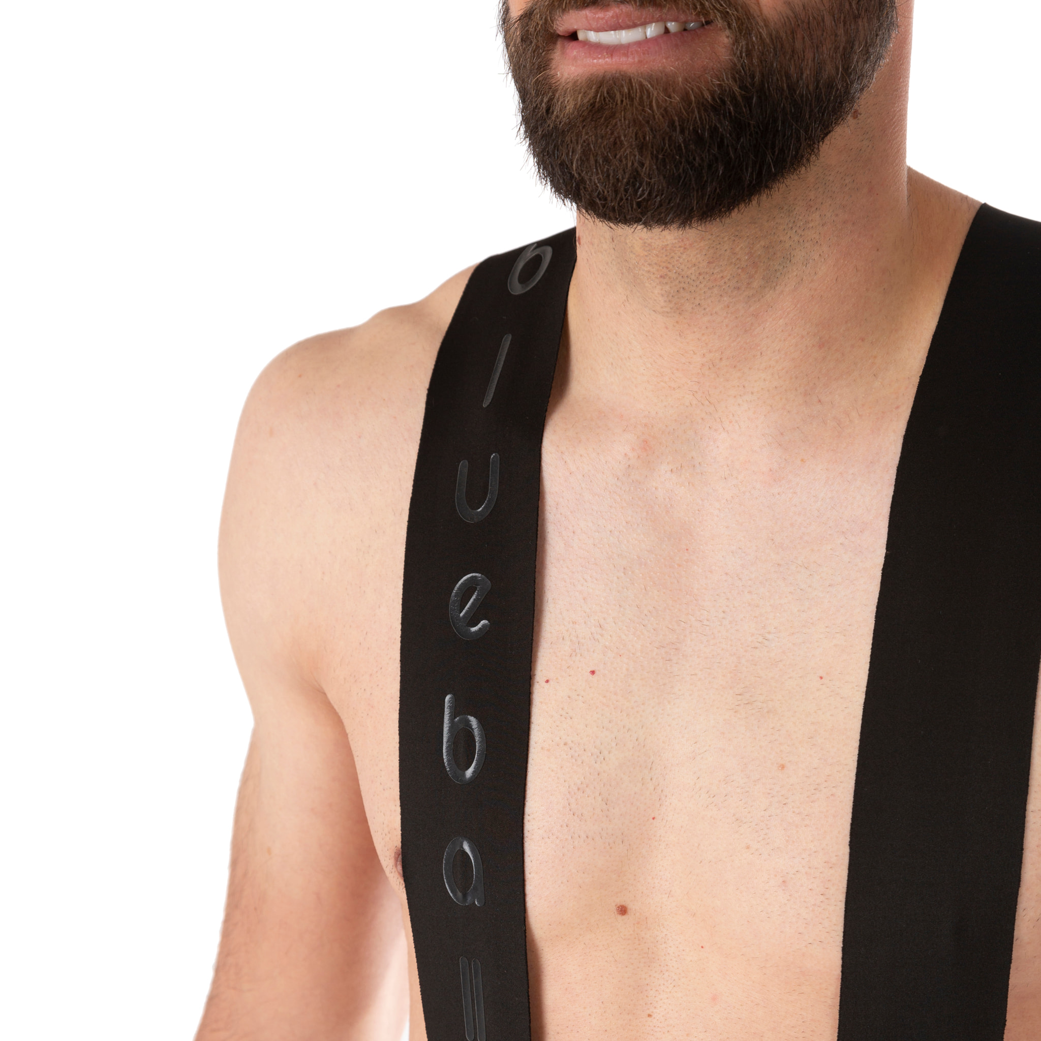 CULOTTE DE COMPRESIÓN CICLISMO PARA HOMBRE LARGO BLUEBALL EN NEGRO