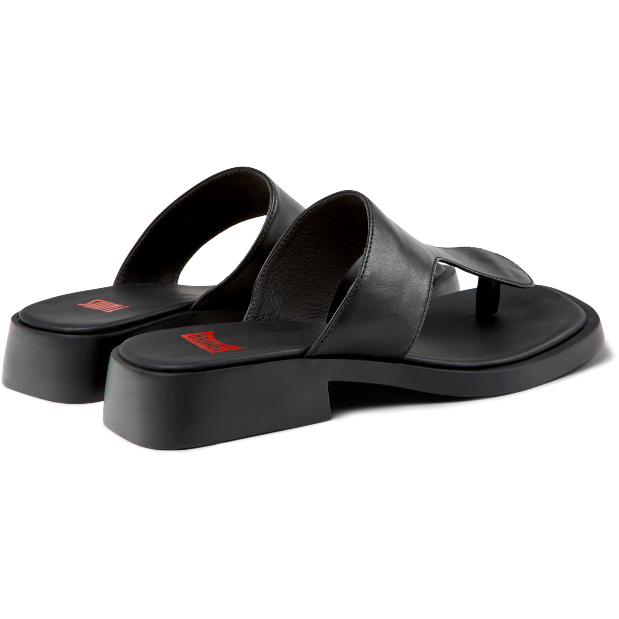 Sandalias - CAMPER Dana Twins - Negro - Cuero liso