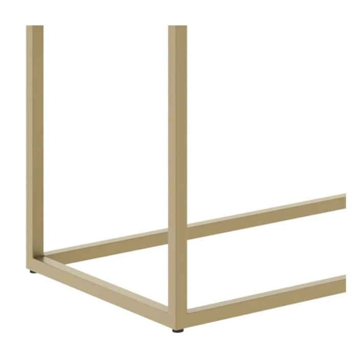 Armoire noire en bois et cannage 2 portes - Shellona
