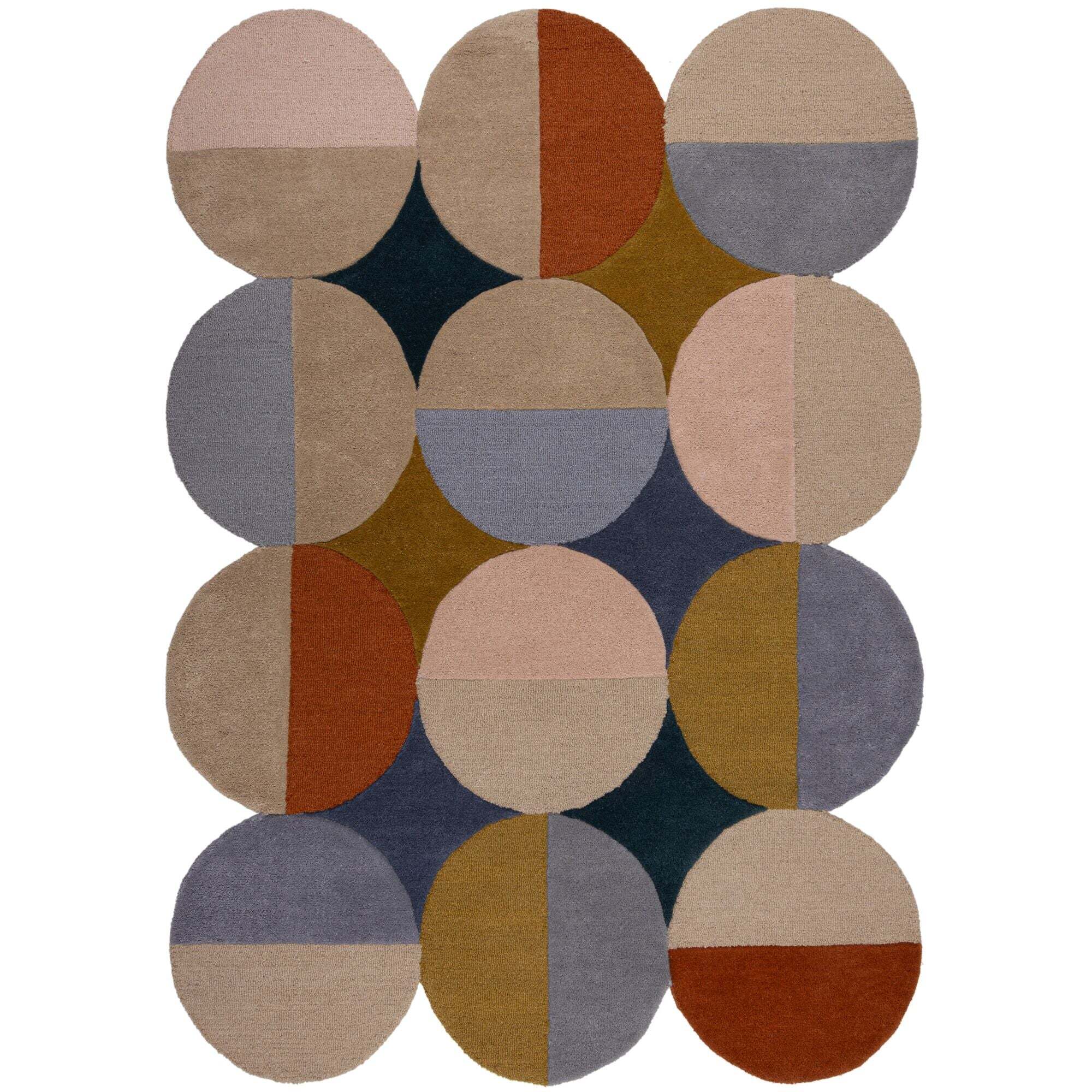 Tapis en laine MIA ELLIPSE