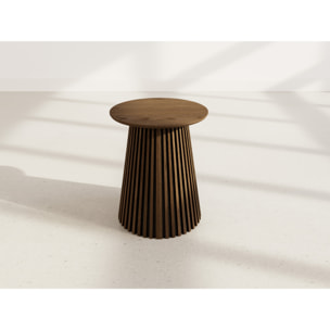 Freya - bout de canapé - 40x50 cm - Marron