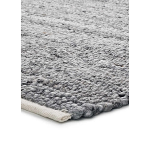 CINDER Alfombra lisa gris, varias medidas disponibles.