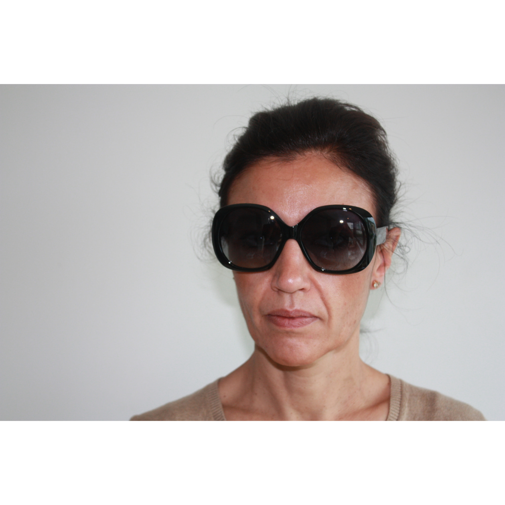 Gafas de sol OCEAN ELISA - Negro brillante / Ahumada polarizados