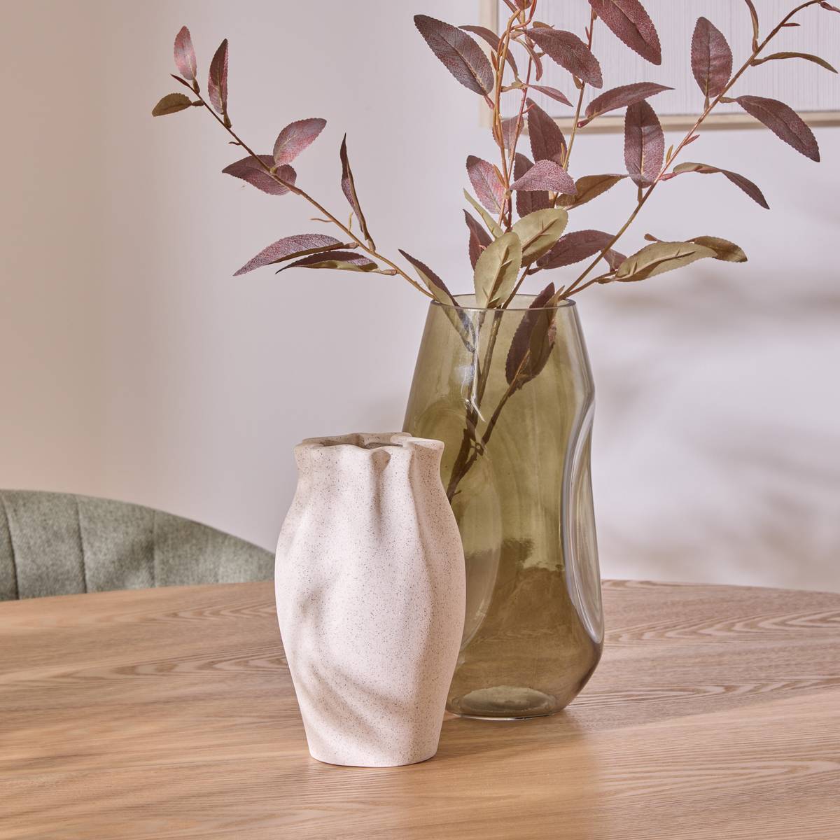 Vase Grigor blanc H20,5cm