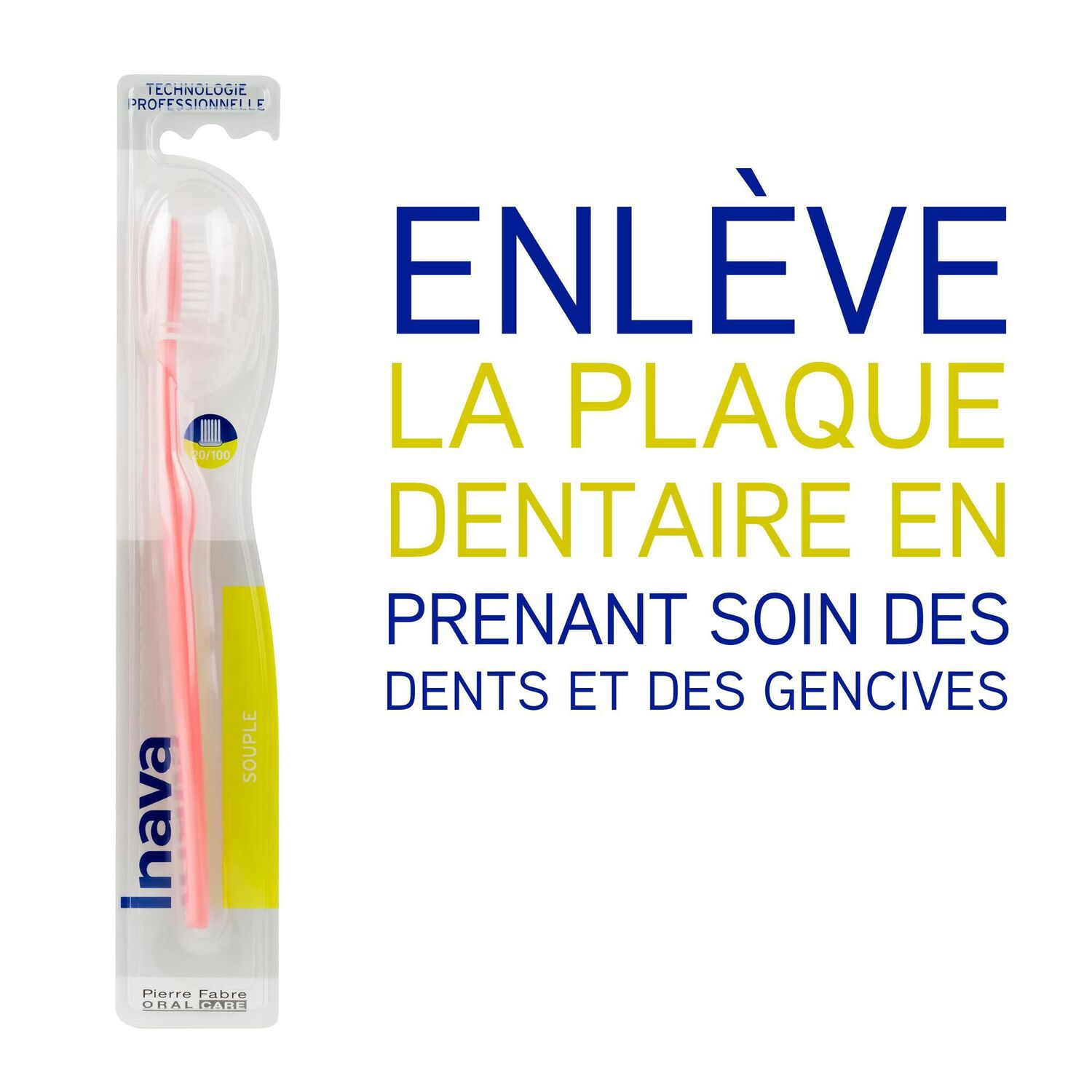 Inava 20/100 - Brosse à Dents Souple