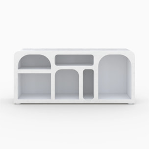 Buffet en béton blanc cassé - Fira