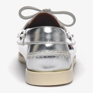Sebago - Docksides Donna Argento - Docksides Portland Met Woman