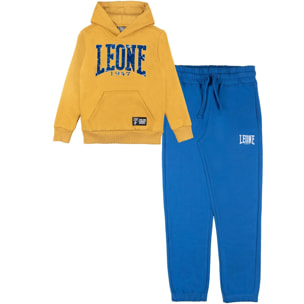 Chándal de invierno con capucha y estilo callejero Leone 1947 para niños