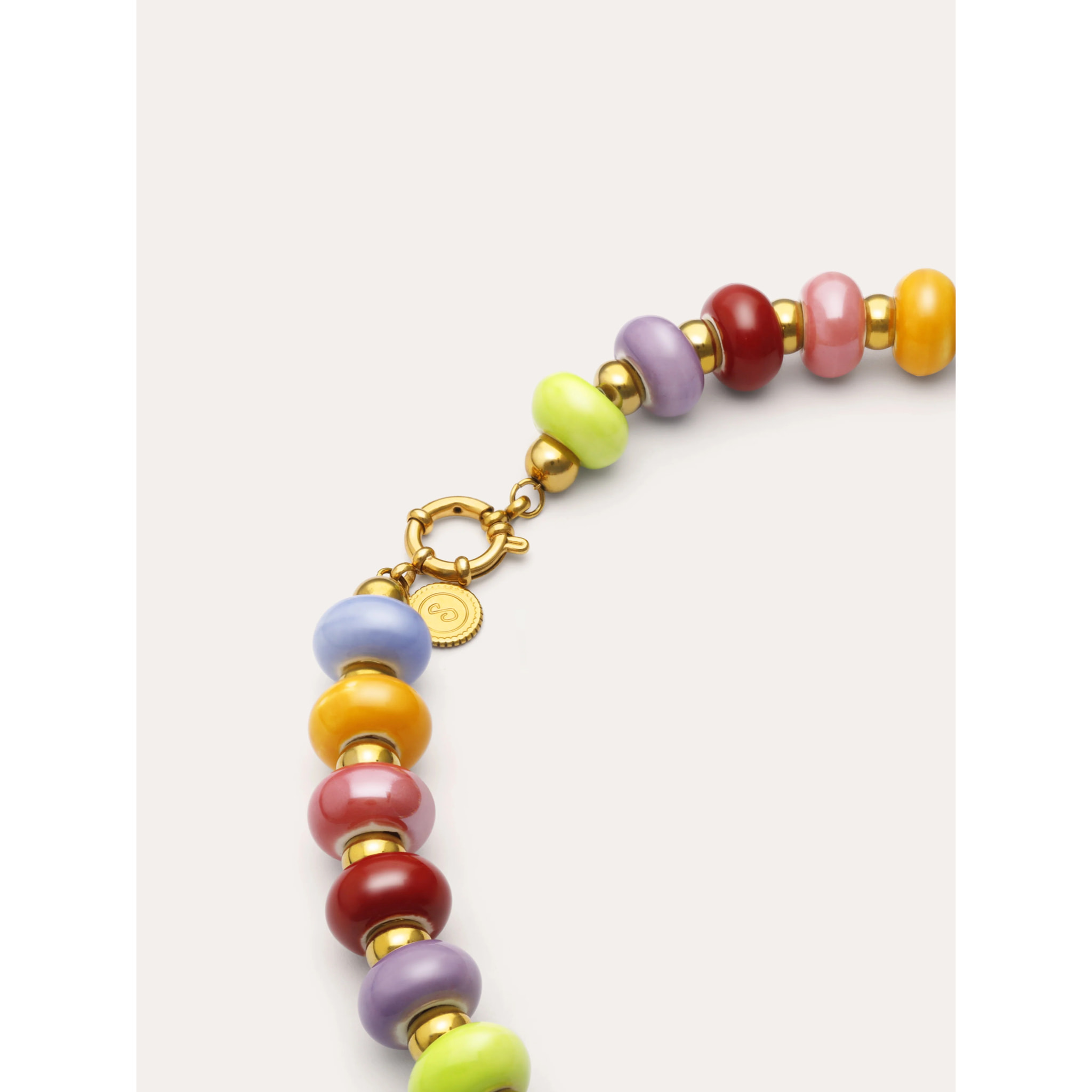 Collana Maxi Frida Acciao Placcato Oro