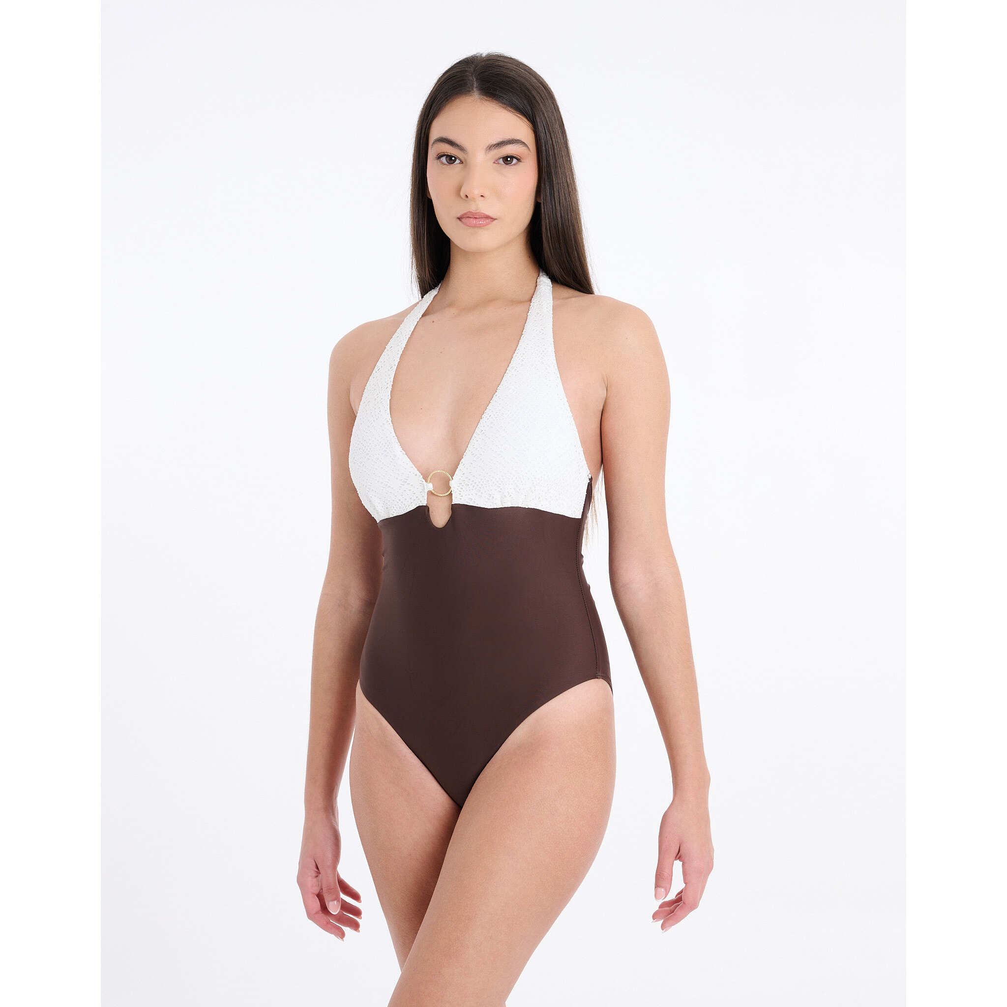 Bañador calado 1 pz, detalle arandela
