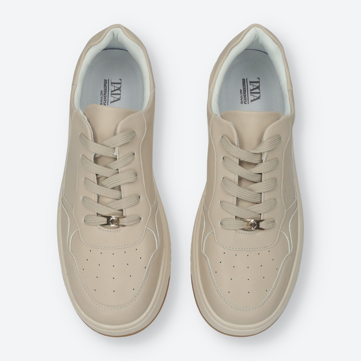 Sneakers Donna Tata Italia Beige