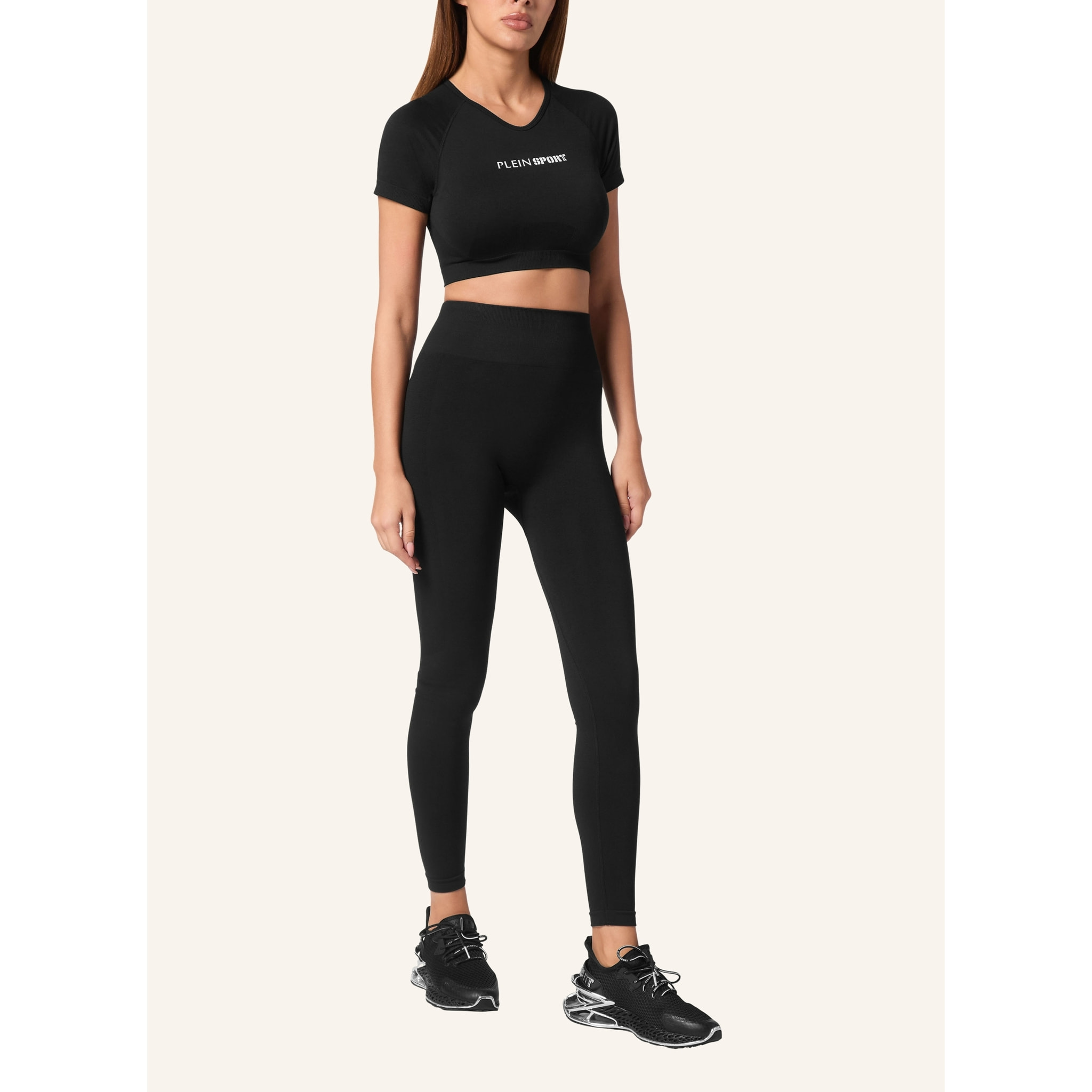 PLEIN SPORT Leggings sportivi LOGO