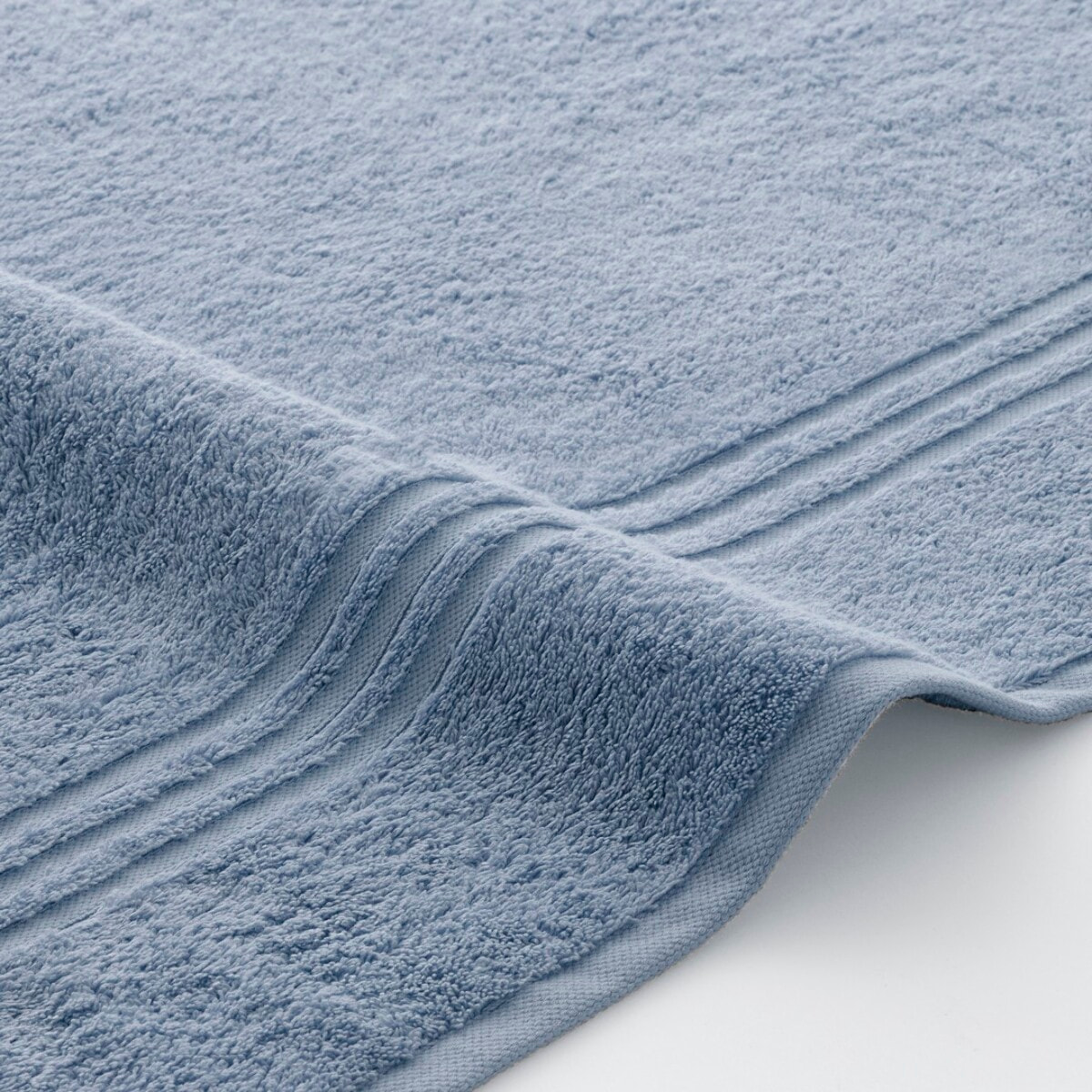 Set 2 toallas ducha + 2 toallas lavabo navy- celeste premium