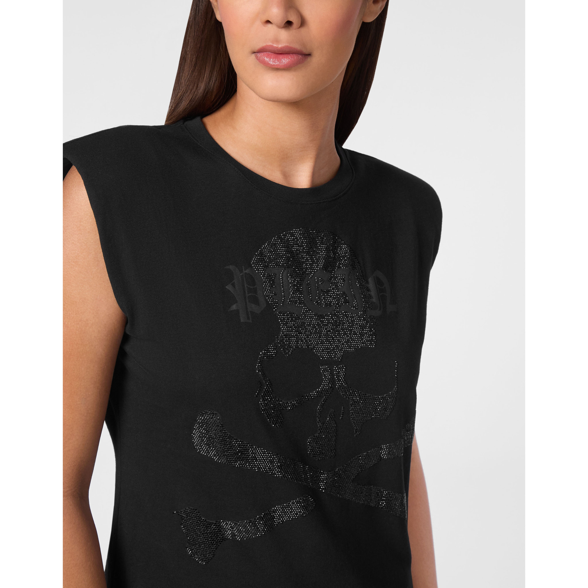 PHILIPP PLEIN Tank Top SKULL&BONES