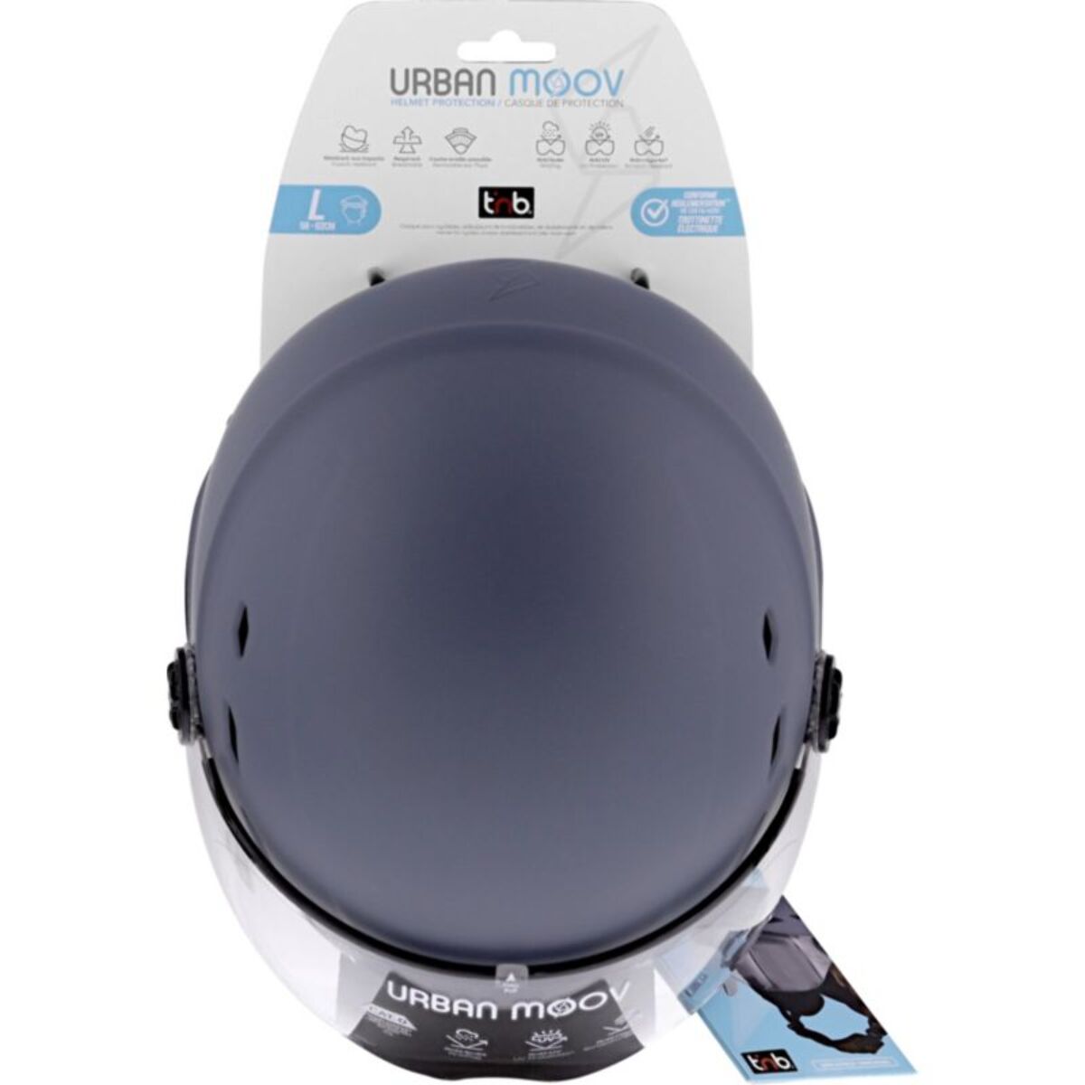 Casque TNB Taille L- bleu marine