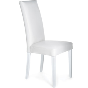 Tomasucci Lot de 2 chaises JENNY BLANC