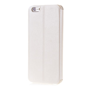 DAM COPRI LIBRO CON FINESTRA CHIUSURA MAGNETICA IP6/6S PLUS 8x1x16 Cm. Colore bianco