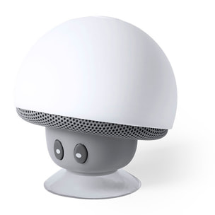 Altoparlante Bluetooth 5.0 dal design a fungo. Potenza sonora 3W. Batteria da 200 mAh